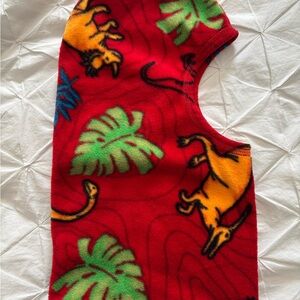 Turtlefur Dinosaur fleece balaclava